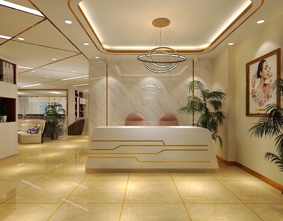 200平现代简约美容购物空间 设计效果与实景案例赏析